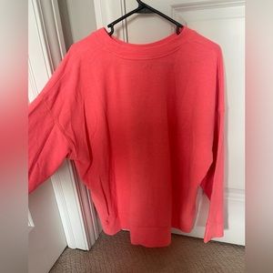 Aerie oversized beach fleece sweatshirt